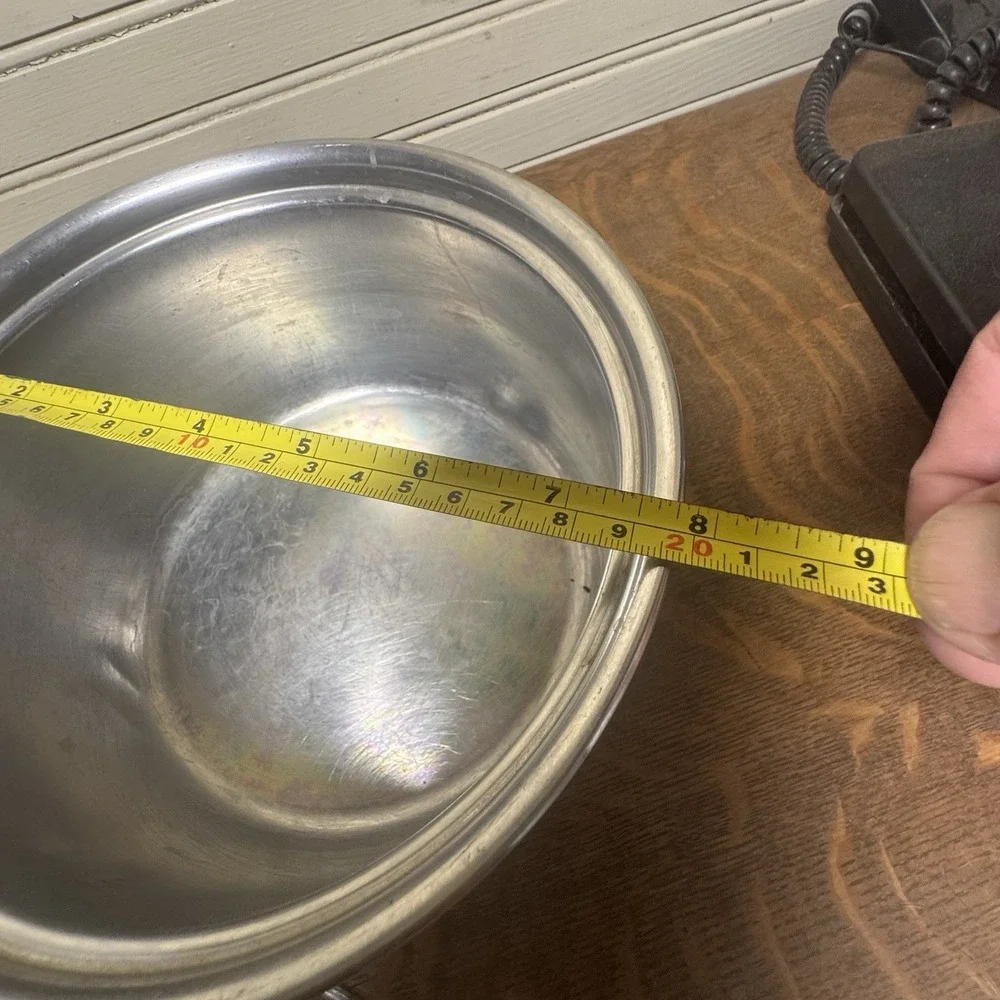 Vintage Sears 2.5 Qt Stainless Steel Saucepan Pot Lid Belgium 541-5035